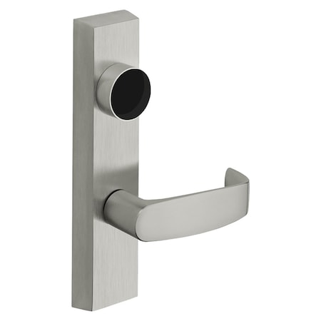 Grade 1 Exit Device Trim, Classroom Function, Key Outside Unlocks/Locks Trim, For Concealed Vertical